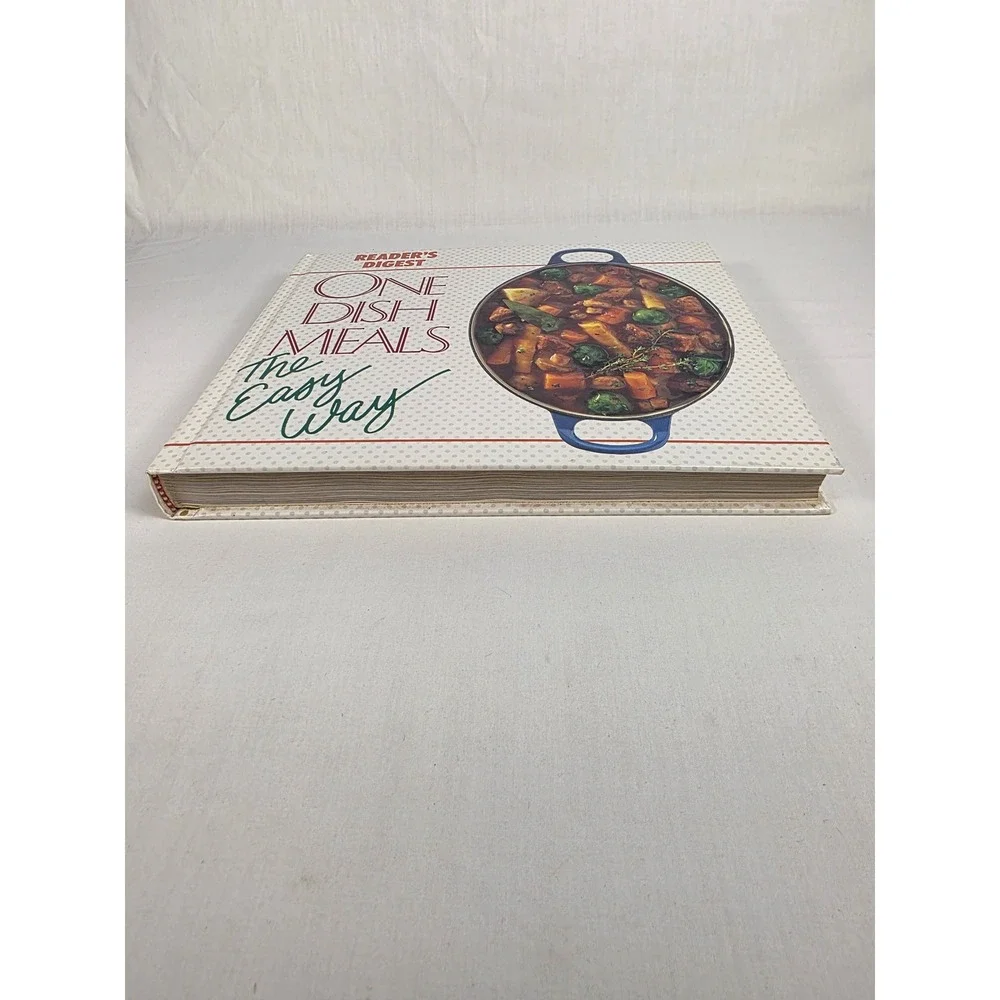 Readers Digest One Dish Meals The Easy Way‎ Cookbook Recipes Hardcover VTG 1991